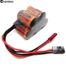 RC VB 전원 1600mAh 6V 2/3A NIMH 충전식 배터리 사다리꼴 수신기 팩 충전 업그레이드 부품, 05 Battery B