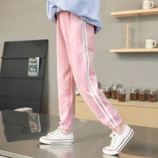 Crystalhouse 孩童絨毛雙線運動褲 P163