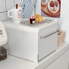 다용도 서랍식 수납선반 주방 화장품 정리함, 1개, 화이트