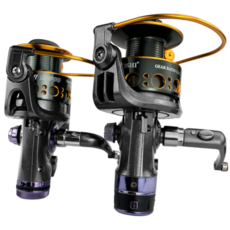 5.2:1/5.0:1 잉어의 새로운 앞뒤 이중 제동 소금물 회전 어선 Carretes De Pesca Para Mar - 어선(MG40), 01 브라운_01 13_02 4000의 시리즈