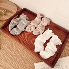 6개월 아기니삭스 돌 여아 돌돌이 셔링 양말