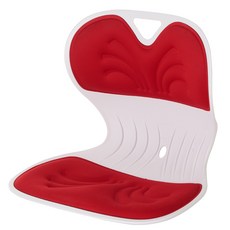 엔뚜마노 프로퍼체어 허리 등받이 자세교정 좌식 의자 PRO-15, 레드