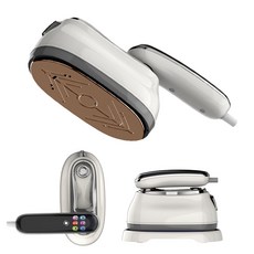 蒸汽掛燙機家用小型手持電熨斗便攜式燙衣機數顯旋轉熨燙機, 1個, 美規110V:1