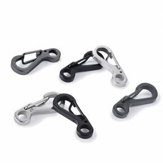 카라비너 미니 버클 캠핑 키링 레저 열쇠고리, 크롬(1360) 31.8mm