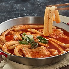 은영이떡볶이 새벽에 뽑은 냉장 생밀떡 2인분 어묵 포함 (5가지 맵기중 선택), 짜장맛, 1개, 460g