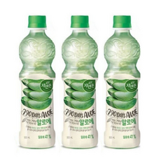웅진식품 자연은 알로에, 1개, 500ml