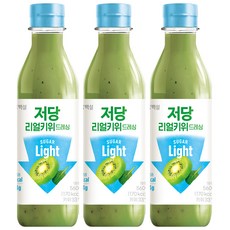 백설 저당 리얼키위 드레싱, 3개, 560g