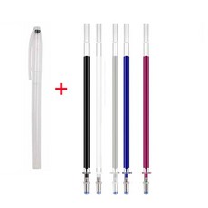 원단초크펜 수있는 지울 라인 봉제 패브릭 사라지는 매직 액세서리 DIY 10 20 공예 마킹 온도, 6pcs x, 1개