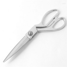 올샵플러스 원단가위 절삭력좋은 실버 스텐 원단 재단가위24cm