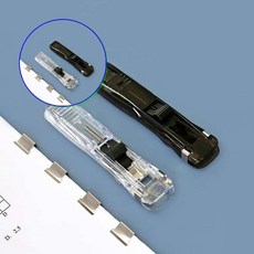 쌍문상회 지금 필요한 나이스러 서류집게 날클립디스펜서 날클립 클립 클립퍼 종이 날클립기 디스펜서 크립퍼 페이퍼클립 DD-11771 31872EA, 블랙