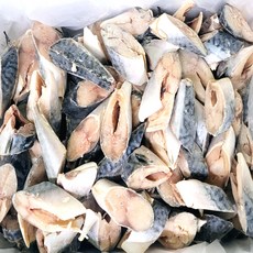 노르웨이 고등어 조림용 토막 대사이즈 최상급 벌크 도매 업소용, 1박스, 5kg (13~15마리 / 52~60토막)