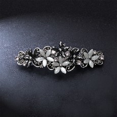 하이유니 프랑스 엔틱 큐빅 자동핀 헤어핀