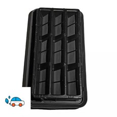 공기 배출구 대형 펜더 05058636 광고 5058636 AD Forjeep Dodge 크라이슬러 컴퍼스 랭글러 Coolbo 300C AC AB, Black, 1개