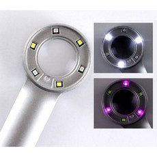 비둘기 받침 60배 조명 LED K9 작업용 돋보기 램프 독일 루빼 데스크탑