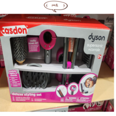 dyson 다이슨 장난감 슈퍼소닉&코랄 디럭스 세트 스타일링 헤어드라이기 고데기, 1개, 코랄
