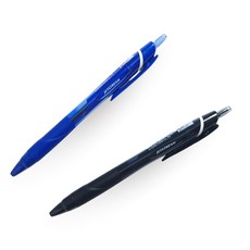 uni 제트스트림 SXN-150-0.7mm 유성 볼펜 2개 세트, 1세트, 블루 2개