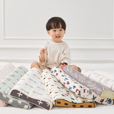 슬립스파 유아동 라텍스 짱구 신생아 어린이 주니어 베개커버, 04_아기바디필로우커버-방수, 1개