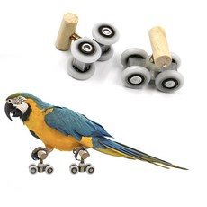 애완조류용 미니 롤러슈즈 스케이트