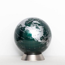 【SkyGlobe】6吋網版七彩綠存錢筒地球儀《WUZ屋子》台灣製精美地圖裝飾品, 七彩綠