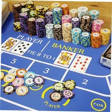 스타 스포츠 포커칩 카지노칩 마카오 포커, 5000(그린) 1EA