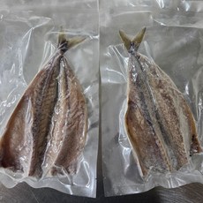 국내산 두절 반건조 자반 간고등어 대사이즈 2미, 1개, 2미(350g 내외)