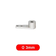금속 CNC 러더 로커 암 서보 RC 보트 체중계 해양 에코 모노 부품 m 4mm 5mm 홀, 3mm Single arm