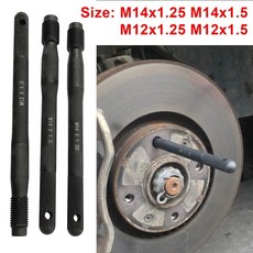 범용 타이어 휠 행거 정렬 핀 장착 가이드 볼트 M14x1.25 M14x1.5 휠 러그 너트 볼트, [02] M14x1.5