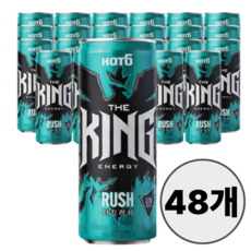 칼로리는 가볍게 텐션업 핫식스 더킹러쉬 355ml 48캔, 48개입