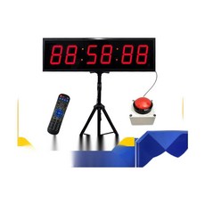 대형 LED 타이머 학원 대회 카운트 스포츠 학교 경연대회, 1. 1.8인치(4자리+충전식) 핸드캡 증정