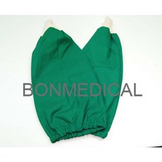 대진 토시 녹색 면 기장 40cm 1조(2개)