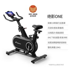 메릭 다이내믹 바이크 가정용 스마트 초무음 실내 라이딩 피트니스 기구, 5 스마트 제동 블랙 8kg 플라이휠 실경탐험 테마 클