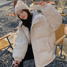 2color 여성 하프 웰론 패딩점퍼 god+6421oq