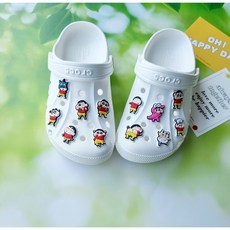 뿌뿌마켓 귀염 짱구 파츠 12종세트 짱구 신발악세사리