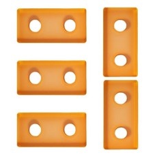 전기 수리 및 설치와 호환되는 단열 패드 전기 안전 패드 내구성 스페이서 5개, Orange color, Style 40