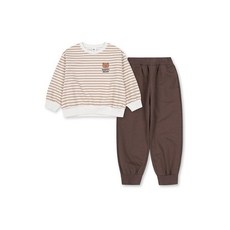 매장정품 탑텐키즈 24년 FW(남아) 베이직 미니테리 스트라이프 셋업 MKE3IP1101 102484