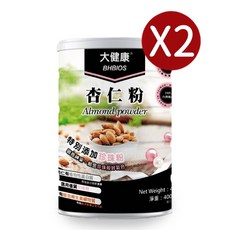 【大健康 BHBIOS】珍珠杏仁粉 400g/罐, 1個, 二入組