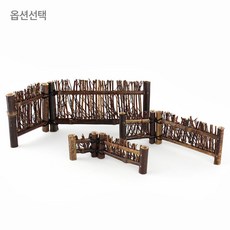 미니어처 울타리 장식 l 일식요리 음식데코 공예품 미니발 싸리발 이자카야 한옥 인테리어 소품 포토존