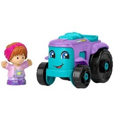 Fisher-Price Little People 바비 트랙터 피규어 포함 유아용 장난감 159214