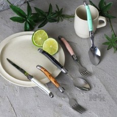 알비스 커트러리 3종세트 5color 포크스푼세트 포크스푼 파스타스푼, 민트