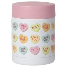 나우디자인 더블 월드 스테인리스 스틸 푸드자, Sweet Hearts, 354.9ml, 1개