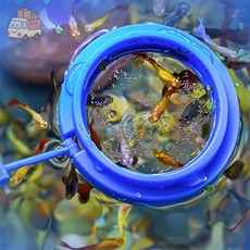관상용 물고기 피딩틀 가정용수족관 물고기먹이피딩링 관상용물고기뜰채 구피피딩틀