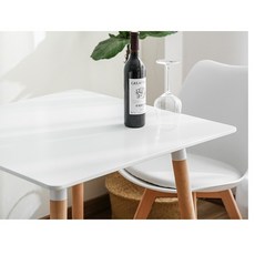 가팡 원목 식탁 IYNA033 03번, 화이트