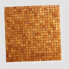 사무실방석 원룸 미끄럼방지 대나무 쿨매트 여름 쿠션 쓱템, 1개