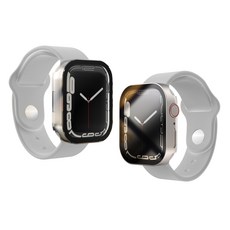 I Made It Apple Watch替換全包覆保護殼 2個入, 星光+透明