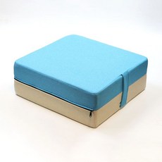 台灣出貨 日系兒童助跳墊加厚蹦床家居室內彈跳防震彈簧墊子健身墊跳床墊, 深邃【藍色】 如海洋般的寧靜, 1個