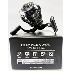 SHIMANO COMPLEX XR 捲線器 C2500 F4、2500F6 超輕量 烏鰡 鱸魚, 1個, C2500 F4XG