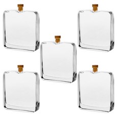 캔들 디퓨저 용기 고급 유리병 화병, 인스퀘어 100ml 5개, 디퓨저용기