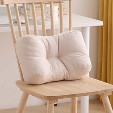 辦公室腰靠墊護腰午睡靠枕學生腰靠枕椅子靠背墊腰墊抱枕腰枕墊背, *腰枕*月光白,40*24*14