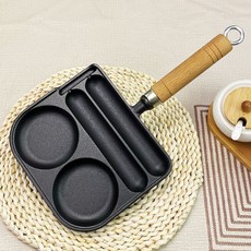 兩用烤腸盤煎鍋 家用早餐煎蛋熱狗烤腸鍋, 1個, 二合一烤腸+煎蛋單鍋