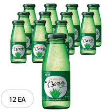 남양유업 알로에생 주스, 180ml, 12개